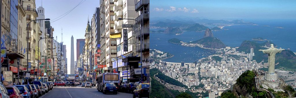 vijusa en argentina y brasil