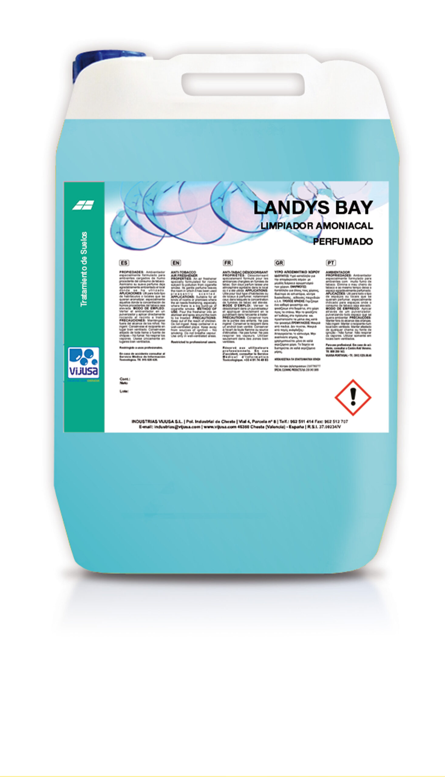 Landys Bay_Limpiador Amoniacal